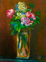 Manet: Flowers in a Crystal Vase Giclee